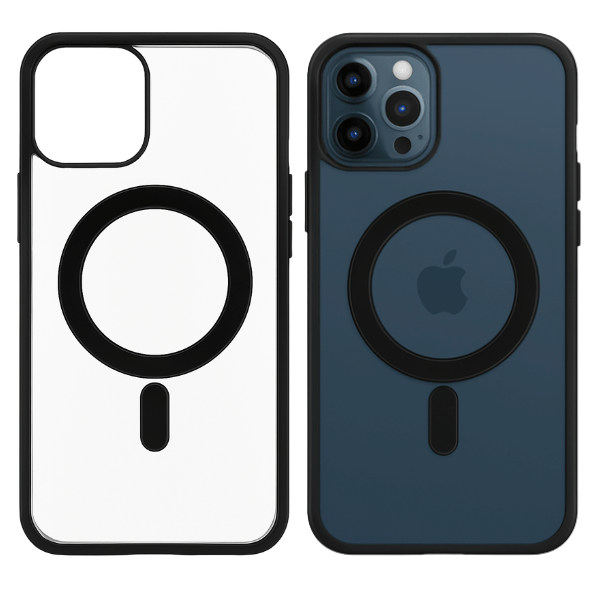 plecki edge do apple iphone plecki edge do apple iphone. Przezroczyste plecki z czarnymi brzegami i magsafe.